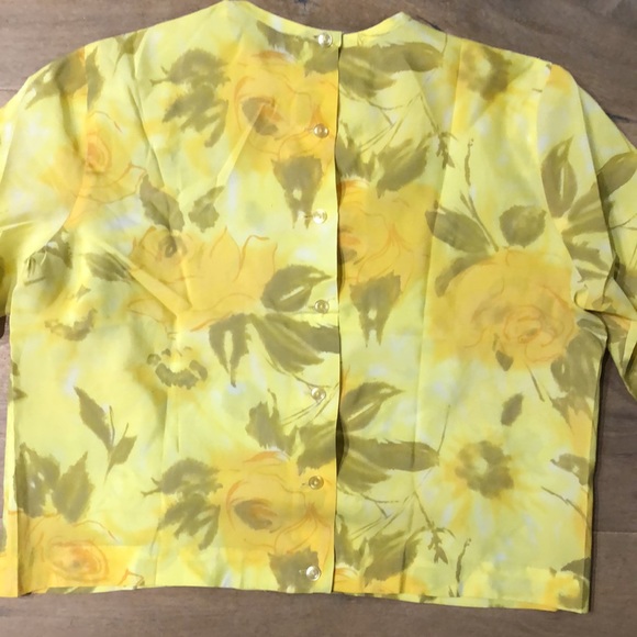 Vintage Button Back Top - Picture 8 of 8